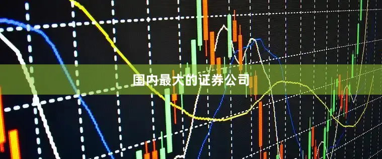 国内最大的证券公司
